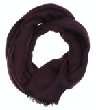 Casa Moda sjaal bordeaux viscose