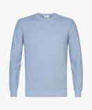 Profuomo blauwe structuur crewneck