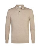 Profuomo beige luxury basic one piece polo
