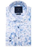 Profuomo blauw print patroon