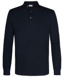 Profuomo polo mélange navy