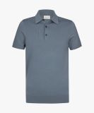 Profuomo grijsblauw luxury basic polo