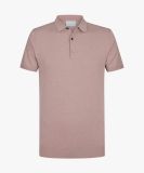 Profuomo donkerroze luxury basic polo