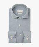 Profuomo grijs knitted overhemd