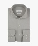 Profuomo grijs japanese knitted overhemd