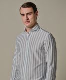 Profuomo blauw japanese knitted overhemd