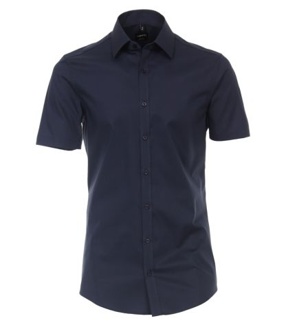 Venti blauw popeline