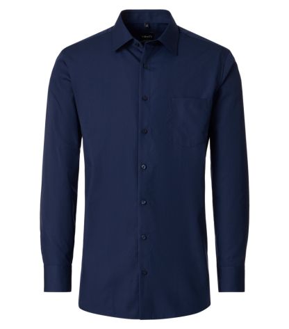 Venti blauw popeline