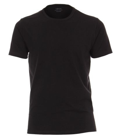 Venti 2-pack T-shirt zwart