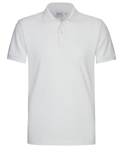 PMSJ100022 Michaelis wit polo luxe pique 100% katoen