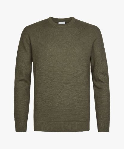 Profuomo green crewneck