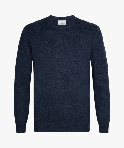 Profuomo royal melange crewneck